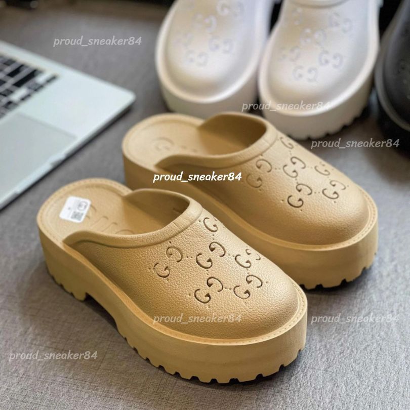 🌈ร้านใหม่🌈 รองเท้า G U C C I พร้อมกล่อง+ถุงกระดาษ หนา5cm พื้นนุ่มใส่สบาย