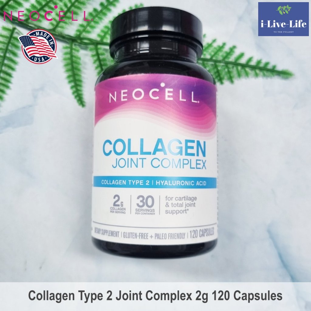 คอลลาเจน Collagen Type 2 Joint Complex 120 Capsules - Neocell นีโอเซลล์