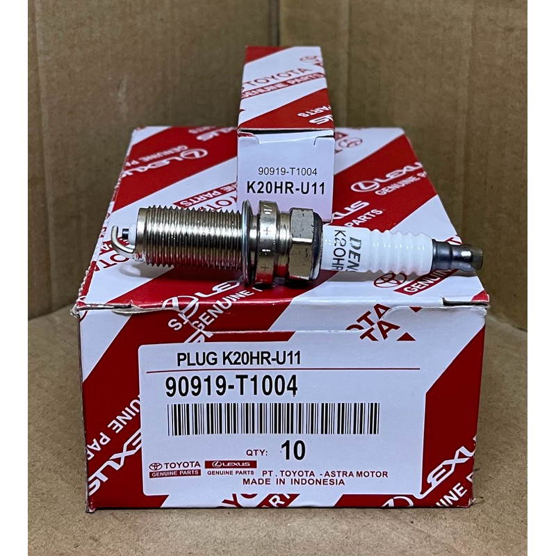 หัวเทียน TOYOTA K20HR-U11 (90919-T1004) VIGO HIACE COMMUTER FORTUNER เครื่อง 2TR เบนซิน (4 ตัวชุด)