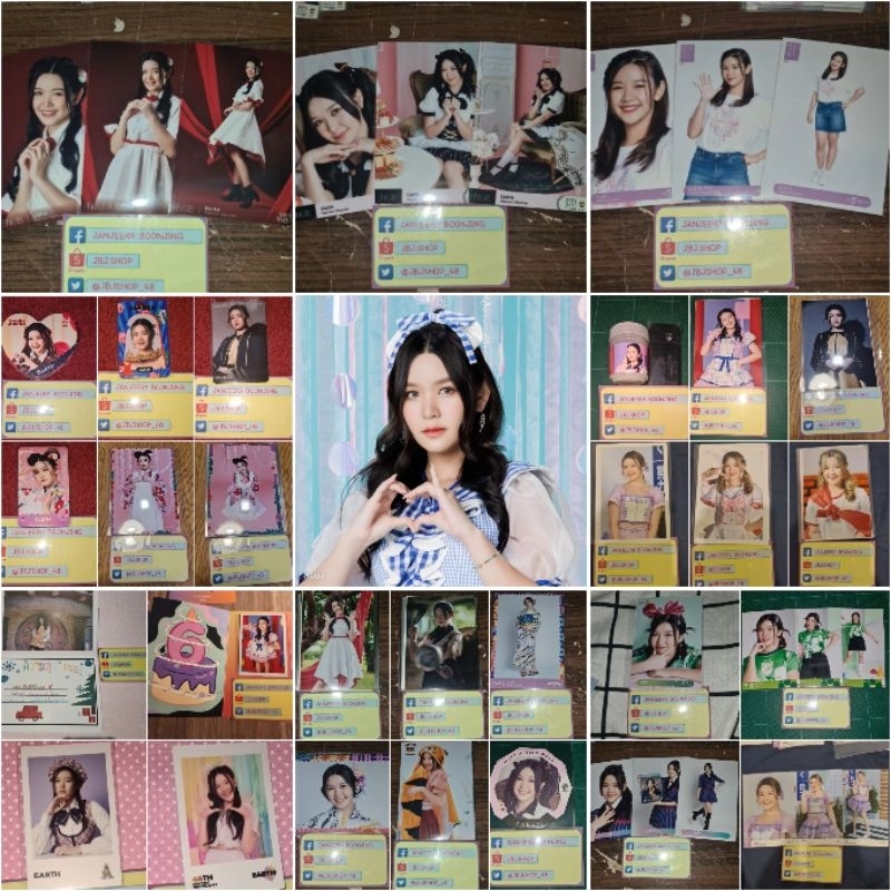 สินค้า Earth เอิร์ธ BNK48 รุ่น3 - ใบเศษ COMP Photoset รูปปก รูปสุ่ม