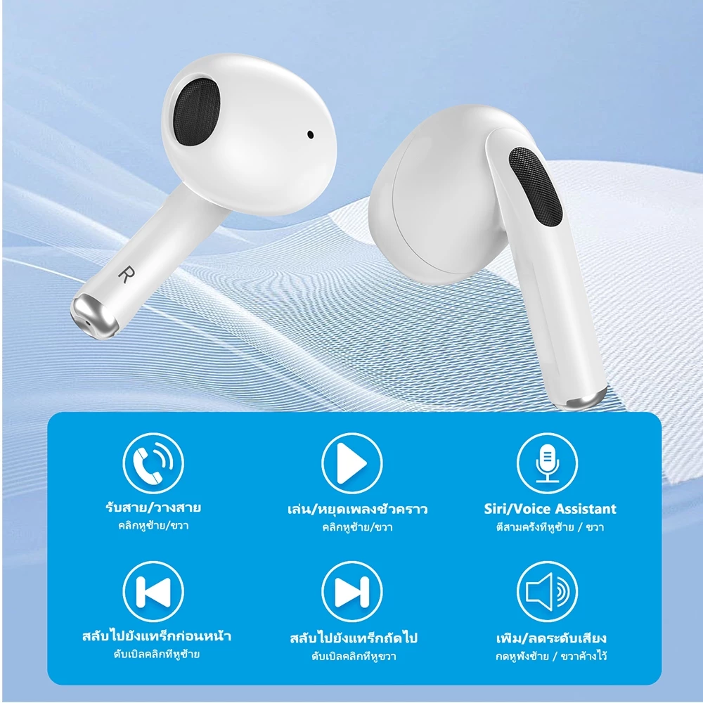 GOOJODOQ J201 หูฟัง Bluetooth 5.3 ไร้สาย มีไมค์ thumbnail 7