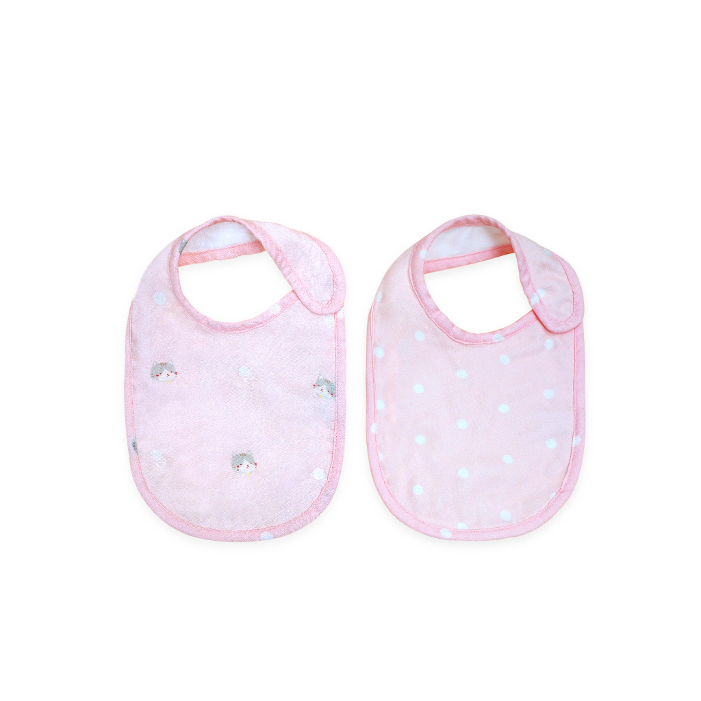Granny Ben ผ้ากันเปื้อนน้ำลายใยเทนเซล TENCEL™ Muslin BIB จำนวน 2 ชิ้น