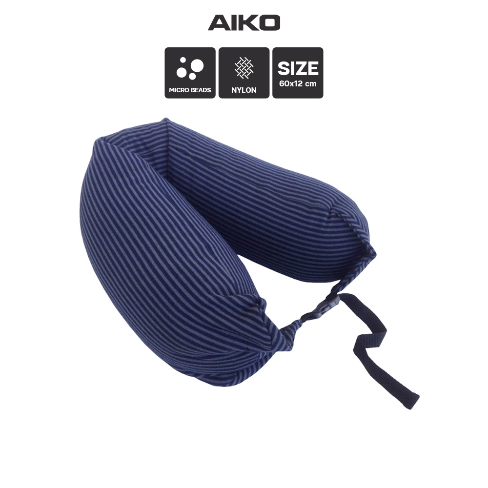 AIKO GSP-65 หมอนพกพา ถอดซักได้ camping  Micro beads