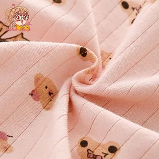 annacny กางเกงชั้นใน ลายน้องหมีสีพื้น M-XL น่ารักมาก กางเกงชั้นในสไตล์เกาหลี น่ารัก พร้อมส่ง CS029