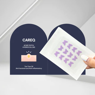 CareQ Acne Patch Hydrocolloid แคร์คิว แผ่นแปะสิว ดูดสิว สิวยุบ