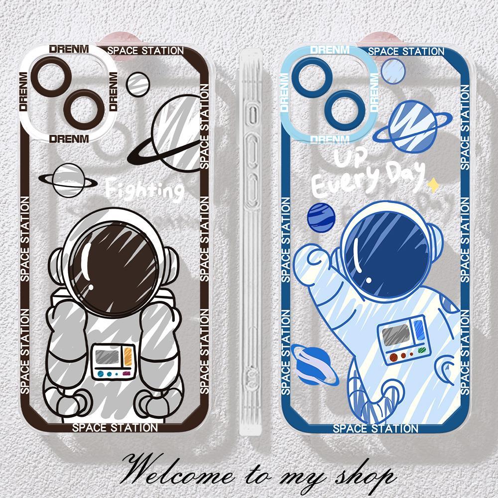 หุ้นไทย + ฝาครอบป้องกันเลนส์กล้อง for iPhone 11 XR 15 14 13 12 Pro Max 7 8 Plus XS Max 14 15 Pro ปกโทรศัพท์ทาสีการ์ตูน