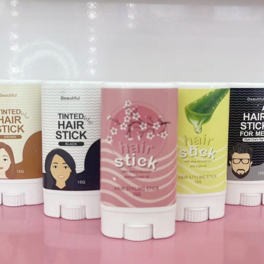 หลอดพลาสติกเปล่าแบบแท่งหมุนขึ้น15กรัม เทของเหลวลงได้เลย สำหรับบรรจุบาล์มยาดมกันเกากันยุงปวดเมื่อยเหน็บชาเคล็ดขัดยอกdiy