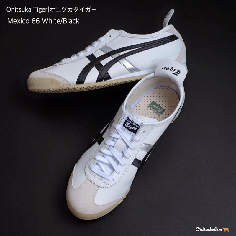Onitsuka Tiger Mexico66 White/Black ใหม่แท้100%