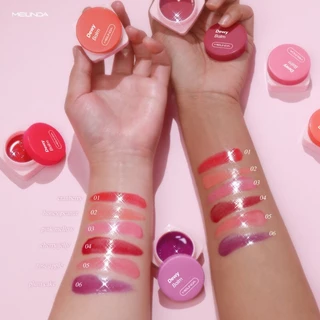 MEILINDA DEWY BALM เมลินดา บาล์มฉ่ำผิวกระจก ( มีให้เลือก 6 สี ) #MC5097 Sale Sale หมดอายุเดือน 10