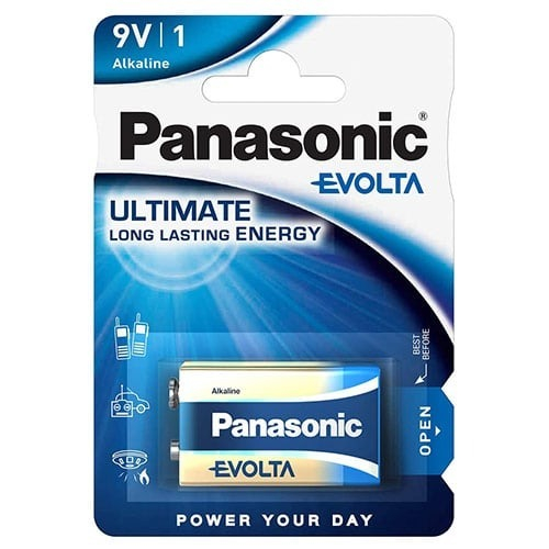 Panasonic Evolta ถ่าน 9V Ultimate จำนวน1ก้อน ของแท้ แพคเกจยุโรป Made in Belgium