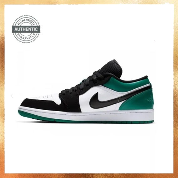 Nike Air Jordan 1 Low Black Green ของแท้ 100 %