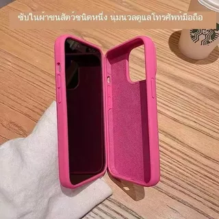 เคสกำมะหยี่ สำับรุ่นiPhone 12 pro max i11 11pro max i6 6s 6plus 6splus i7 i8 se2 se3 7plus 8plus X XS XR Xmax เคสซิริโคน