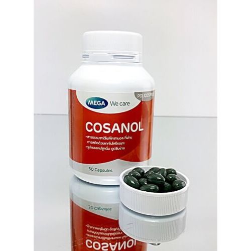 ^Mega We Care Cosanol 30เม็ดลดไขมันในเลือดสูง ช่วยลดระดับไขมันโคเลสเตอรอลชนิดรวม และไขมันโคเลสเตอรอลชนิดร้าย