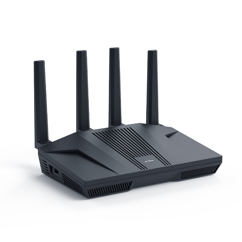 Gl.inet Gl-MT6000(Flint 2) เราเตอร์ Wifi 6 | เราเตอร์ Wifi สําหรับเล่นเกม | พอร์ต Multi-Gig 2 X 2.5G + 4 X 1G พอร์ตอีเธอร์เน็ตการเชื่อมต่ออุปกรณ์จํานวนมาก | Fast Openvpn & Wireguard | 802.11ax