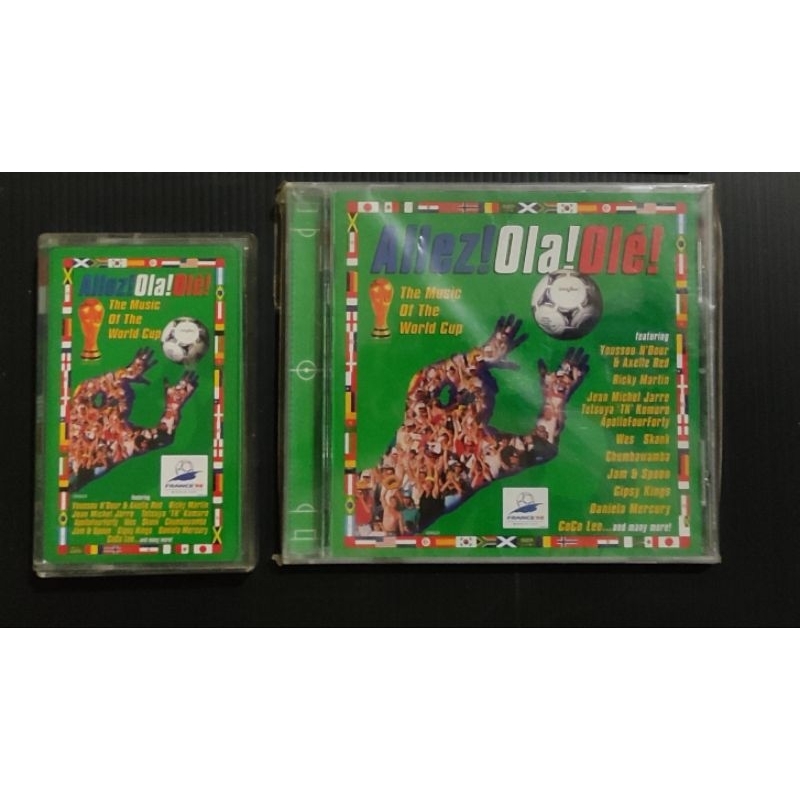 CDเพลง + เทปเพลง ประกอบฟุตบอลโลกปี 1998