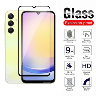 ฟิล์มกระจก แบบเต็มจอ For Samsung A57 A37 5G A07 A17 A57 A37 A06 A56 A36 A26 A16 A05/A05S/A04/A04S/A14/A24/A23/A54 005