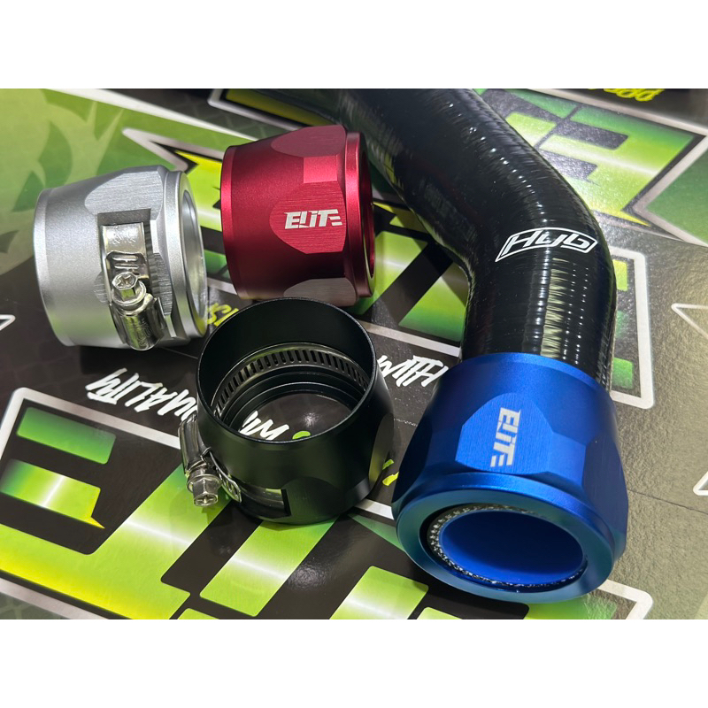 ปลอกรัดท่อหม้อน้ำบน (nex28) Elite เข็มขัดสแตนเลส สีแจ่มๆไปเลยมีถึง 7 สี "ราคาคู่ละ 350 บาท" ไม่มีบวกเพิ่ม
