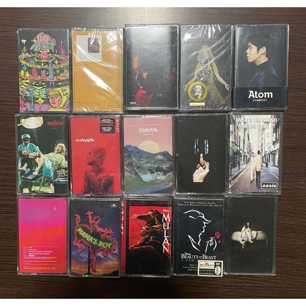 เทปเพลงไทย สากล เทปคาสเซ็ท cassette tape: Safeplanet, Blackbeans, The weeknd, Yonlapa, เขียนไข, Lany