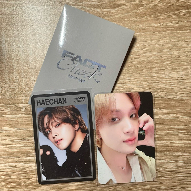 NCT 127 FACT CHECK MD 2nd Trading card gray ver. แฮชาน
