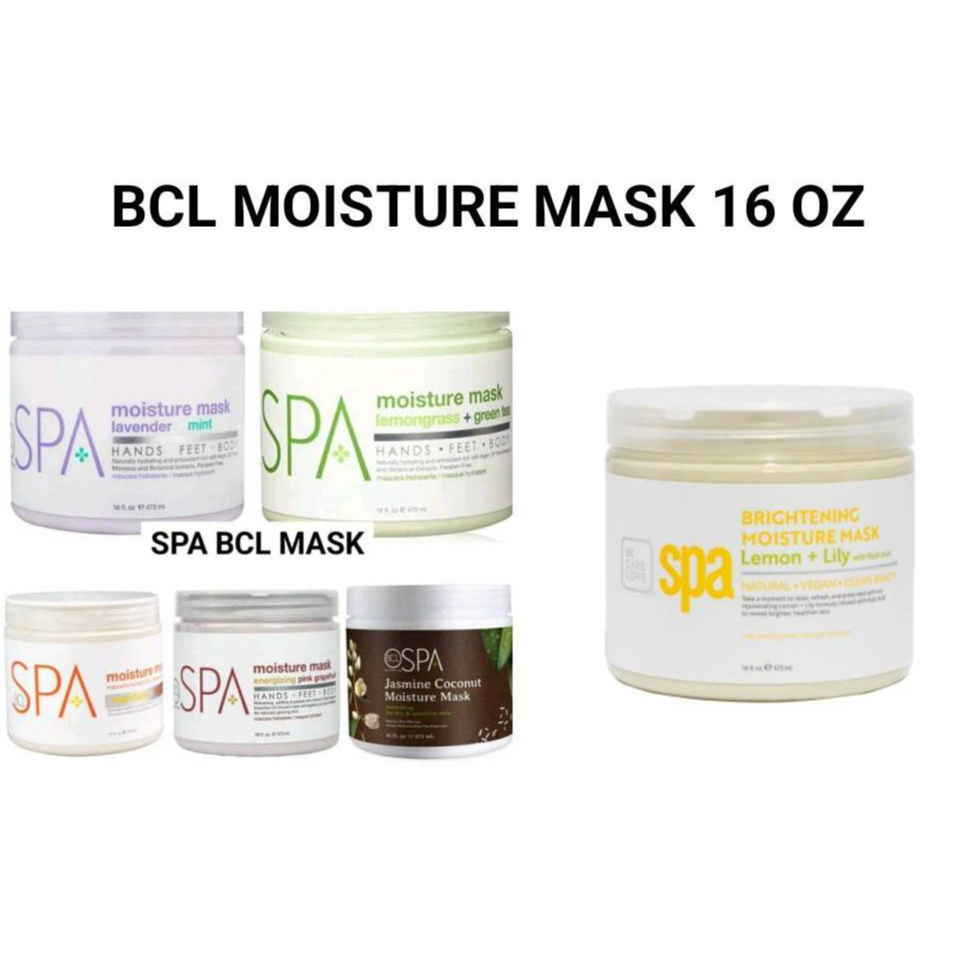 แยกขาย Moisture Mask BCL Spa 16oz. 6 กลิ่น มาส์กผิวสำหรับทำสปามือ/เท้า ของแท้นำเข้าจากUSA.🇺🇸พร้อมส่ง