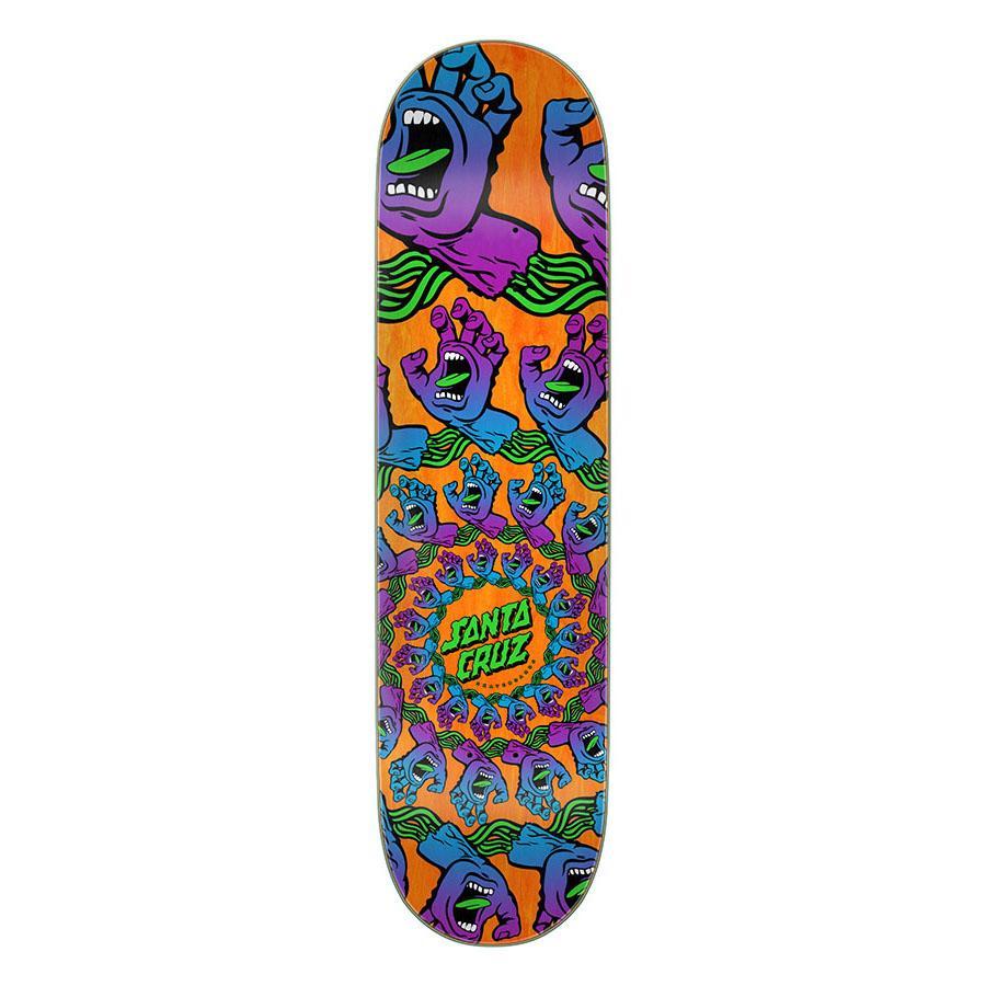 Santa Cruz Mandala Hand Skateboard Deck 8.125"
