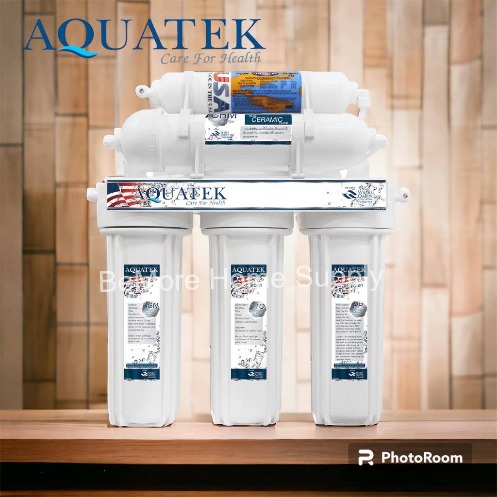 เครื่องกรองน้ำ AQUATEK-SILVER (CERAMIC)