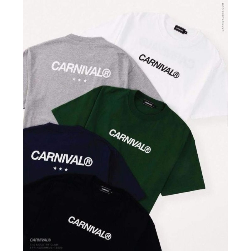 เสื้อ CARNIVAL® S 2022 เนื้อผ้าอย่างดี ใส่สบาย