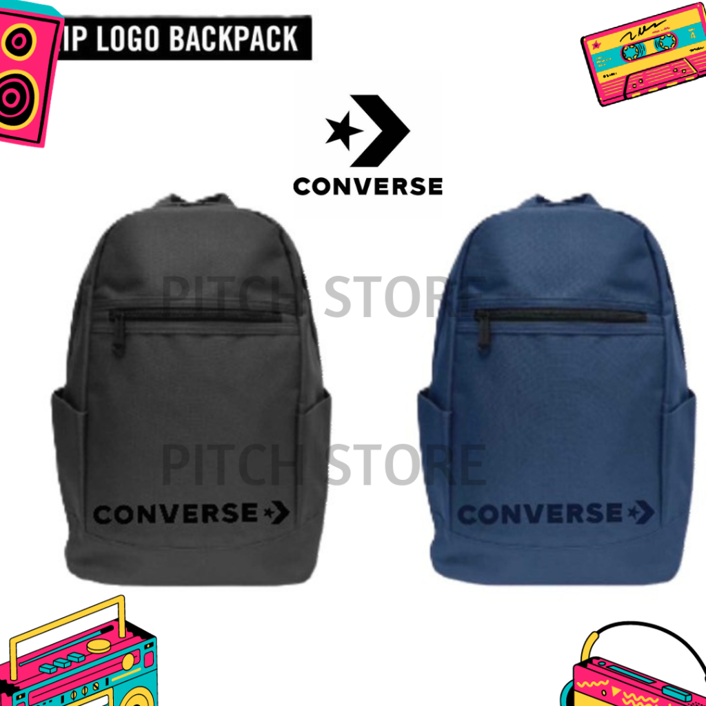 Converse กระเป๋าเป้ สะพายหลัง รุ่น Belong Strip Logo Backpack (1799)