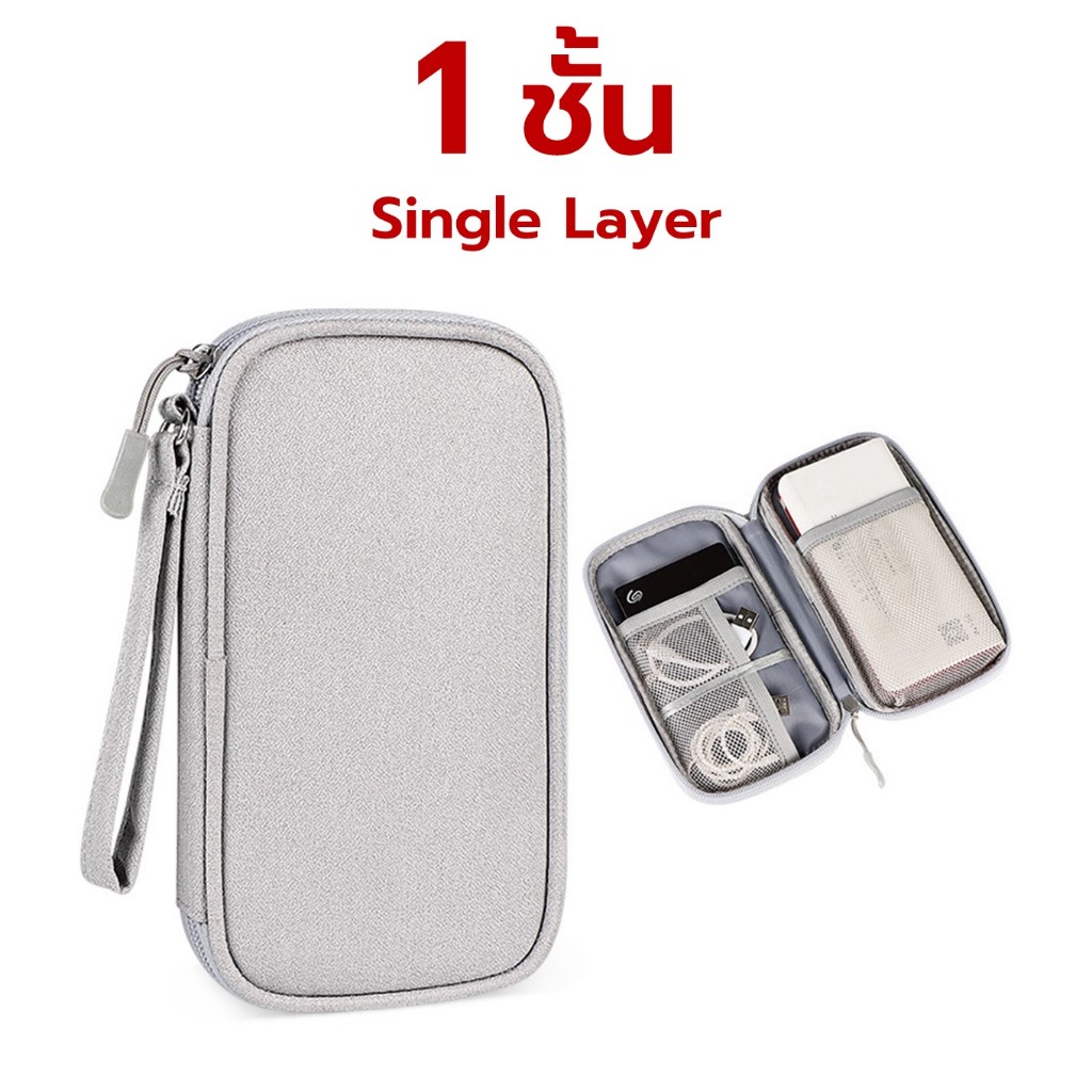 [พร้อมส่ง] NEO ซองมือถือ กระเป๋าเก็บอุปกรณ์มือถือ Powerbank เคสสายชาร์จ USB SDการ์ด หูฟัง แบตสำรอง ราคา ถูกที่สุด ดีลบีเคเค แกลเลอรีภาพที่ 3