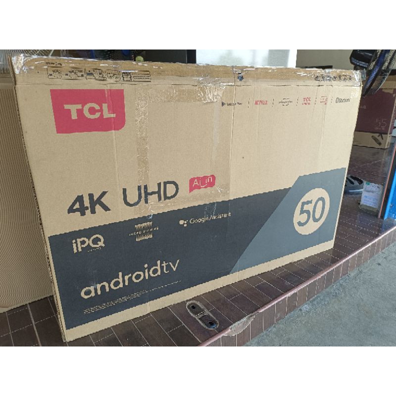 TV TCL 50 นิ้ว 4K เกรด B ของใหม่