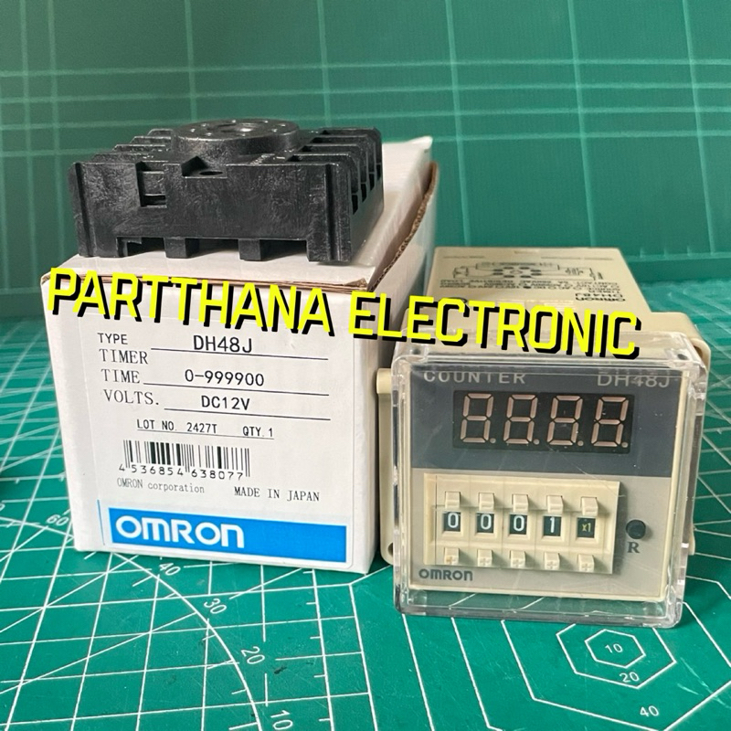 DH48J / DH48J-8 (8 ขา)  12VDC/ 24VDC/ 220VAC ✅พร้อมซ๊อคเก็ต✅ พร้อมส่งจากไทย🚛💨