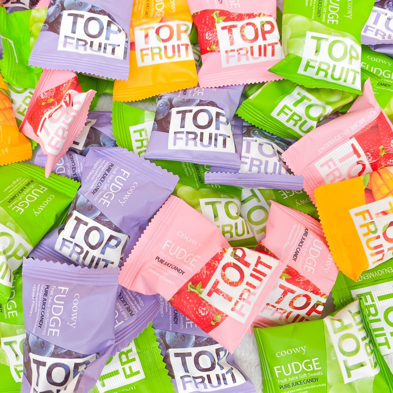 TOPFRUIT เยลลี่ เยลลี่เวียดนาม รวมรสผลไม้ [ 200g ] **พร้อมส่ง