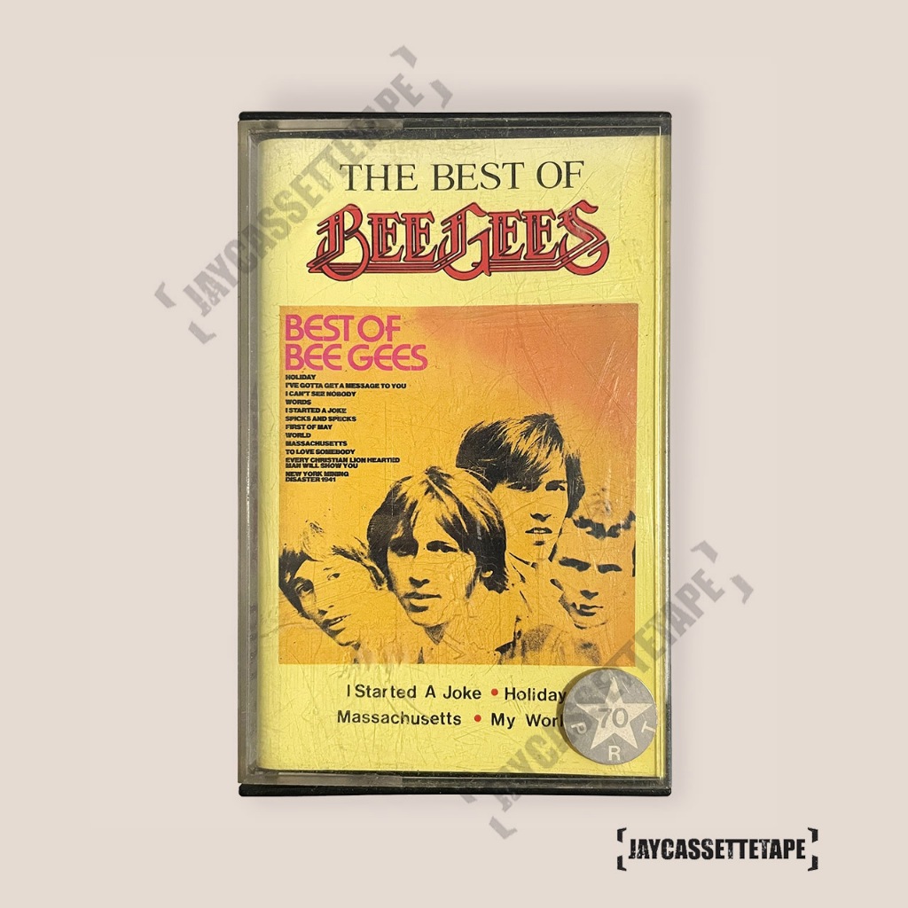 Bee Gees อัลบั้ม The Best of Bee Gees เทปคาสเซ็ต Cassette Tape เทปเพลงสากล