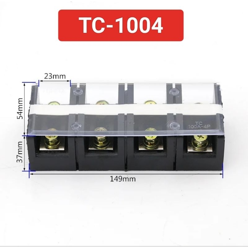 เทอมินอลเชื่อมต่อสายไฟ  TC1002. 1003  1004. 1503.  1504.  2004 - รูปที่ 4