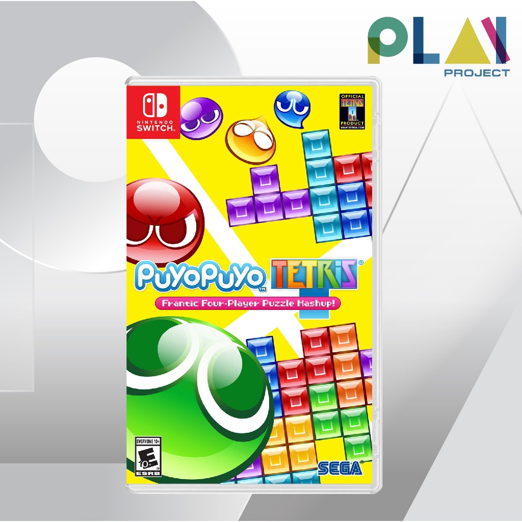 Nintendo Switch : Puyo Puyo Tetris [มือ1] [แผ่นเกมนินเทนโด้ สวิตช์]