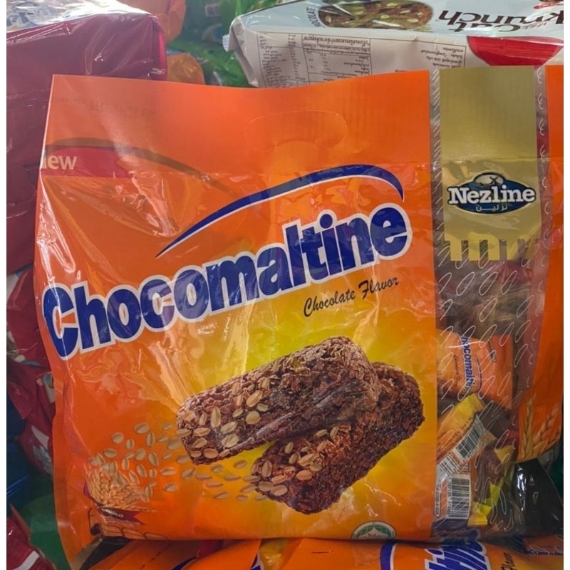 ขนมข้าวโอ้ตอัดแท่ง รสช๊อคโกแลต Nezline Chocomaltine