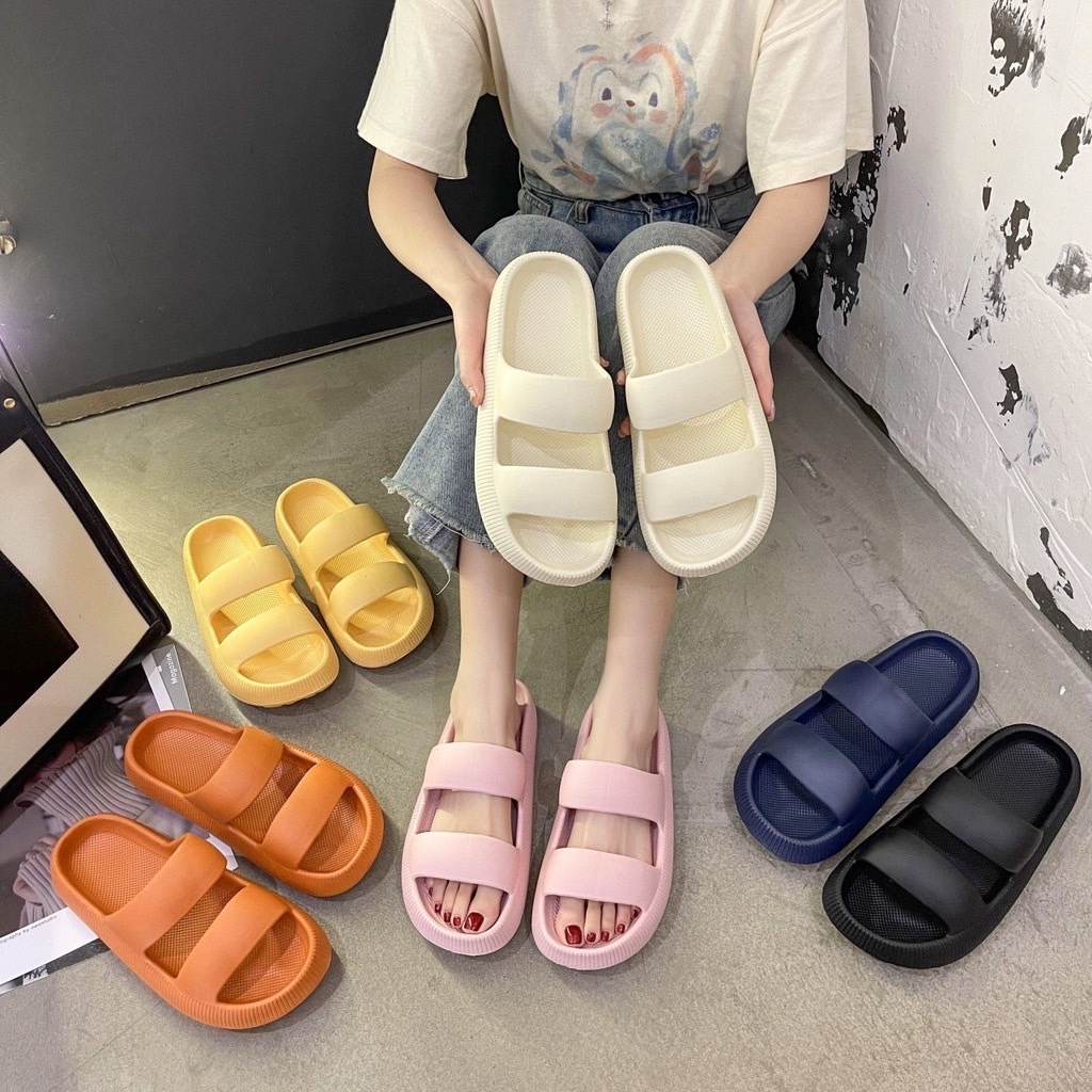 HOME818 [ ซื้อ 1 แถม 1 ] รองเท้าแตะ แฟชั่นเกาหลี สุ่มแบบ เลือกสี เลือกแบบไม่ได้ เลือกได้แค่ไซซ์ (ราคา2คู่)