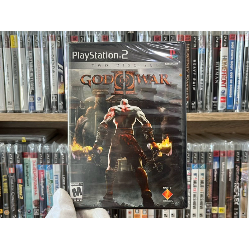 Ps2 - God of War II (แผ่นแท้ซีล) Brand New Sealed (English)