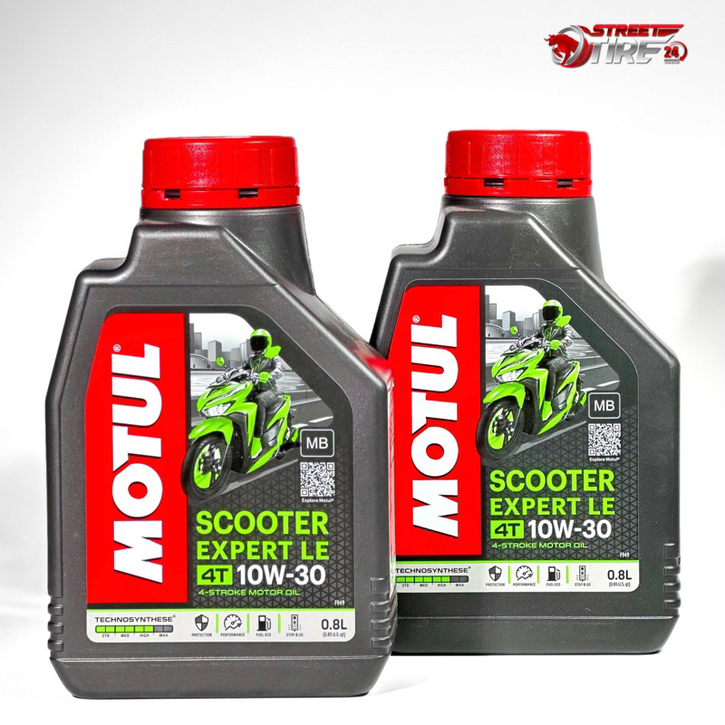 น้ำมันเครื่อง Motul น้ำมันเครื่องรถจักรยานยนต์ Scooter Expert LE 10W-30