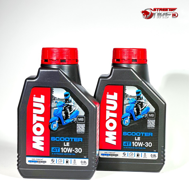 น้ำมันเครื่อง Motul น้ำมันเครื่องรถจักรยานยนต์ Scooter LE 4T 10W-30