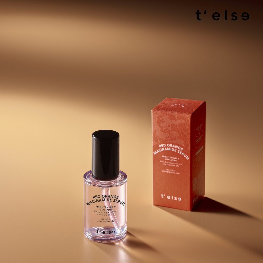 T'else Red Orange Niacinamide Serum 30ml เซรั่มไนอะซินาไมด์ ผิวดูไม่สม่ำเสมอ ลดรอยสิว — صورة 5