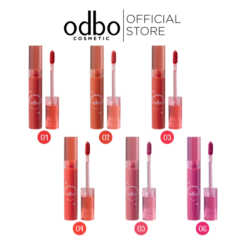 ODBO GLOSSY GLOW TINT OD5014 #ทิ้นท์กลอสซี่โกลว์