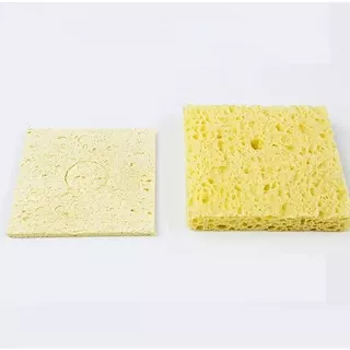 ฟองน้ำทำความสะอาดปลายหัวแร้ง สี่เหลี่ยม ฟองน้ำเช็ดปลายหัวแร้ง Soldering Spongeฟองน้ำกำจัดดีบุก, ฟองน้ำทำความสะอาดปลายหัว