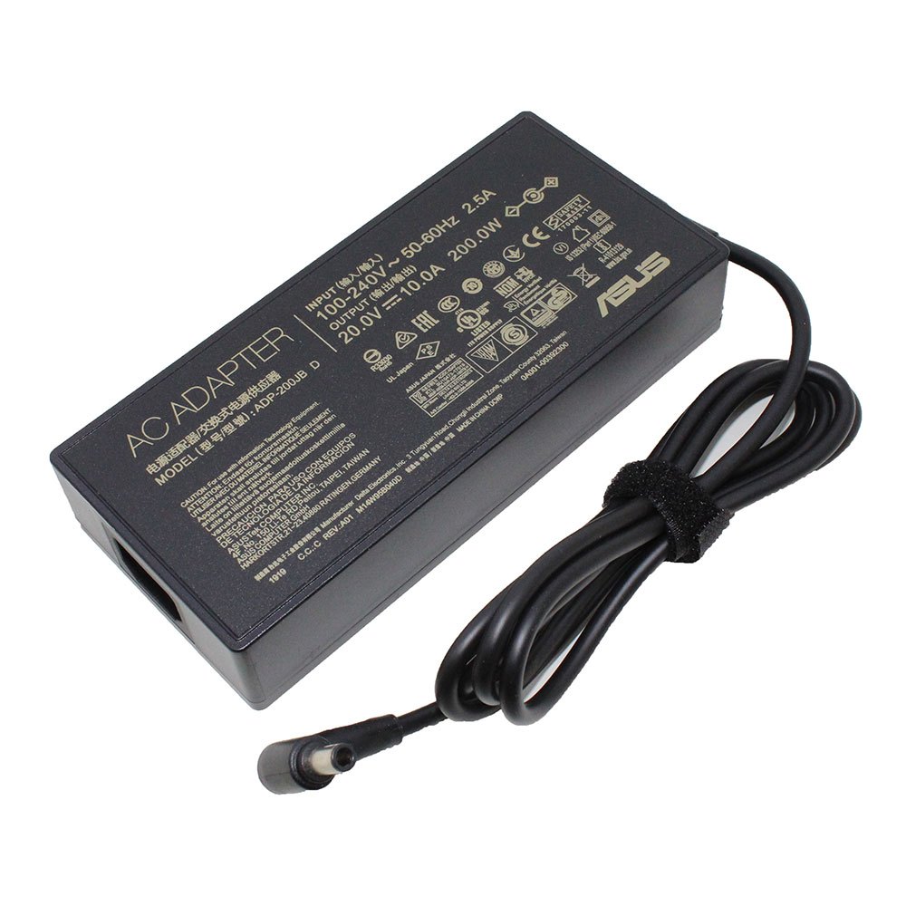 Adapter Asus 20V / 10A (200W) Jack Size  6.0 x 3.7mm - ของแท้