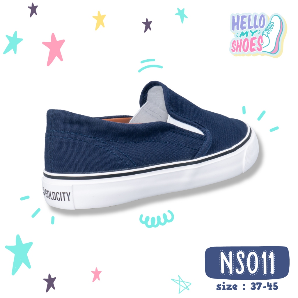 รองเท้าสลิปออน พื้นยางพารากันลื่น รุ่น NS011 สินค้าตรงปก จัดส่งไว แท้100%