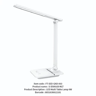 SHINING โคมไฟอ่านหนังสือ Led Multi Table Lamp 9W Led 9 วัตต์ โคมไฟตั้งโต๊ะ 3แสง หลอดไฟโตชิบา Toshiba Lighting