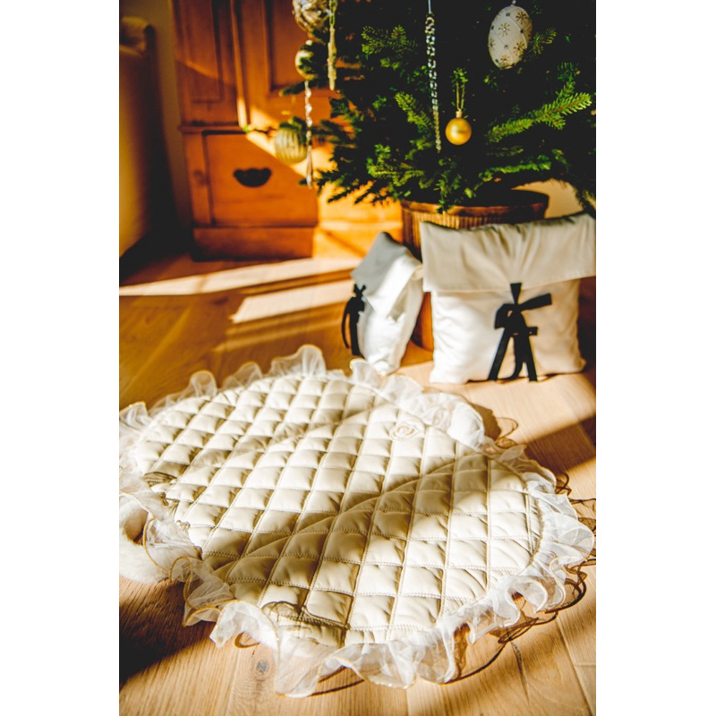 HARRYSPET - COASTER BLANC + BOUQUET แผ่นรองปูนอนสไตล์คุณหนู