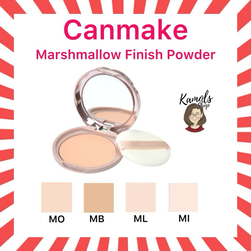 🇯🇵💫 CANMAKE Marshmallow Finish Powder Mini แป้งมาร์ชเมลโลว์ลุคใหม่ SPF 50 PA+++ ของแท้จากญี่ปุ่น