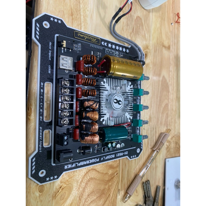 AS21 ฐานยึดแอมป์ AS21 วัสดุอคิลิค ทำสีงานคุณภาพ