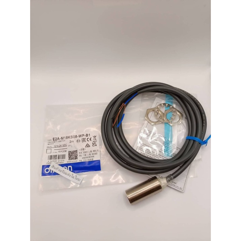 E2A-M18KS08-WP-B1 Omron พร็อกซิมิตี้สวิตช์ ส่งจากไทย สินค้าพร้อมส่ง ทักได้เลยจ้า
